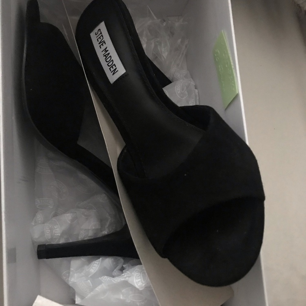 Black heels